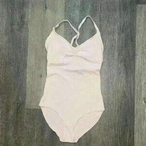 Elegant Cream Women's Swimsuit